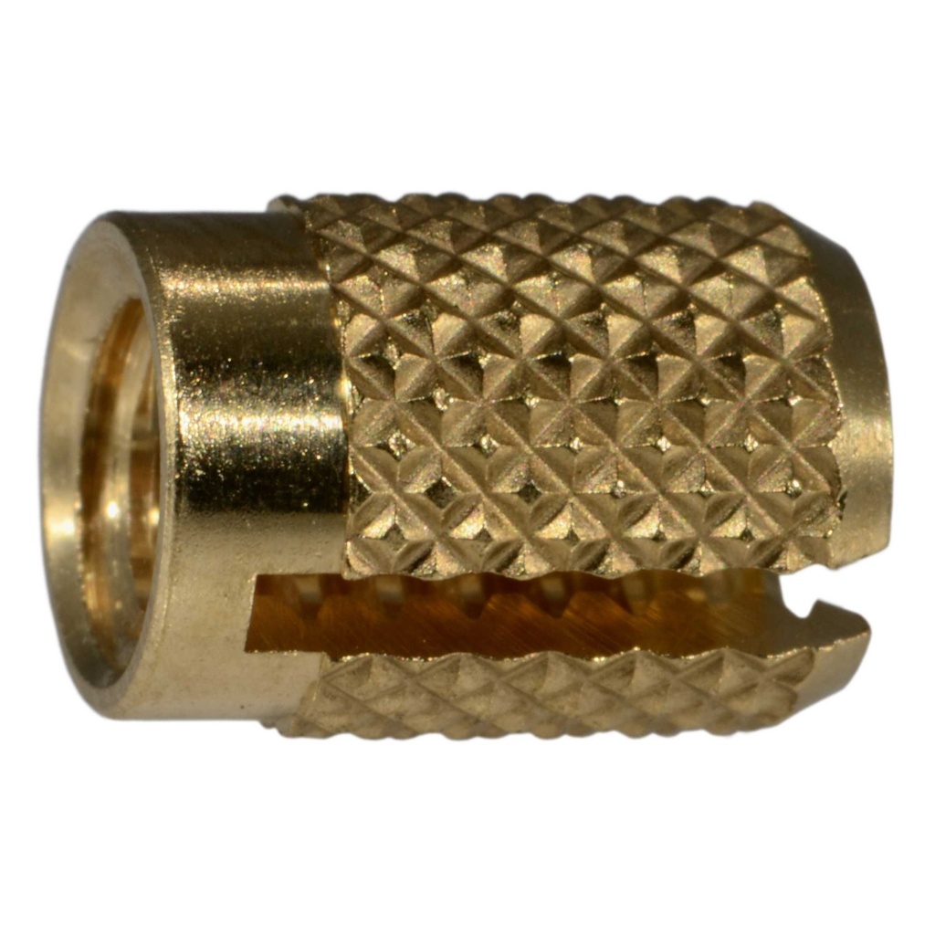 10-24 Flush Plastic Insrt Br