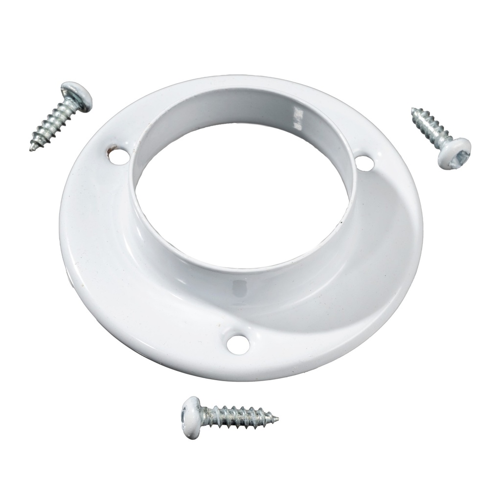 [MF931925] 1-3/8 ID White Rod Holder Closd