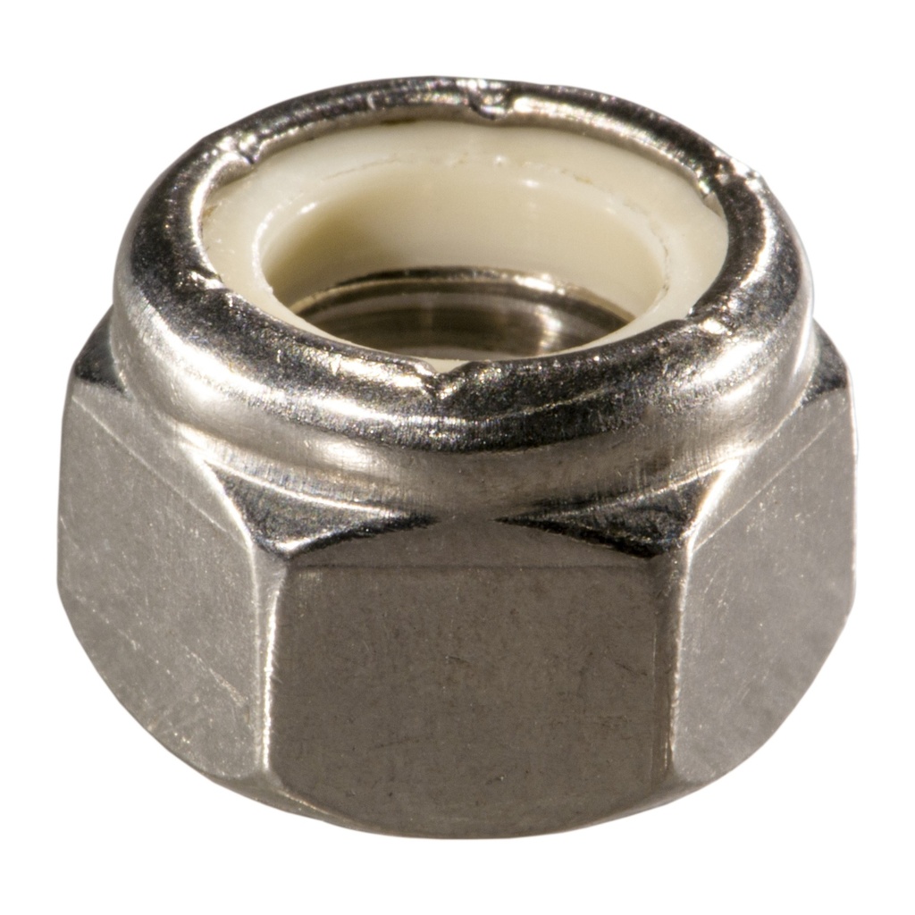 7/16-14 Lock Nut 316 SS