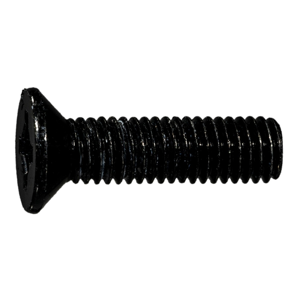 8mm-1.25 x30mmPh Flt MS Blk Zn