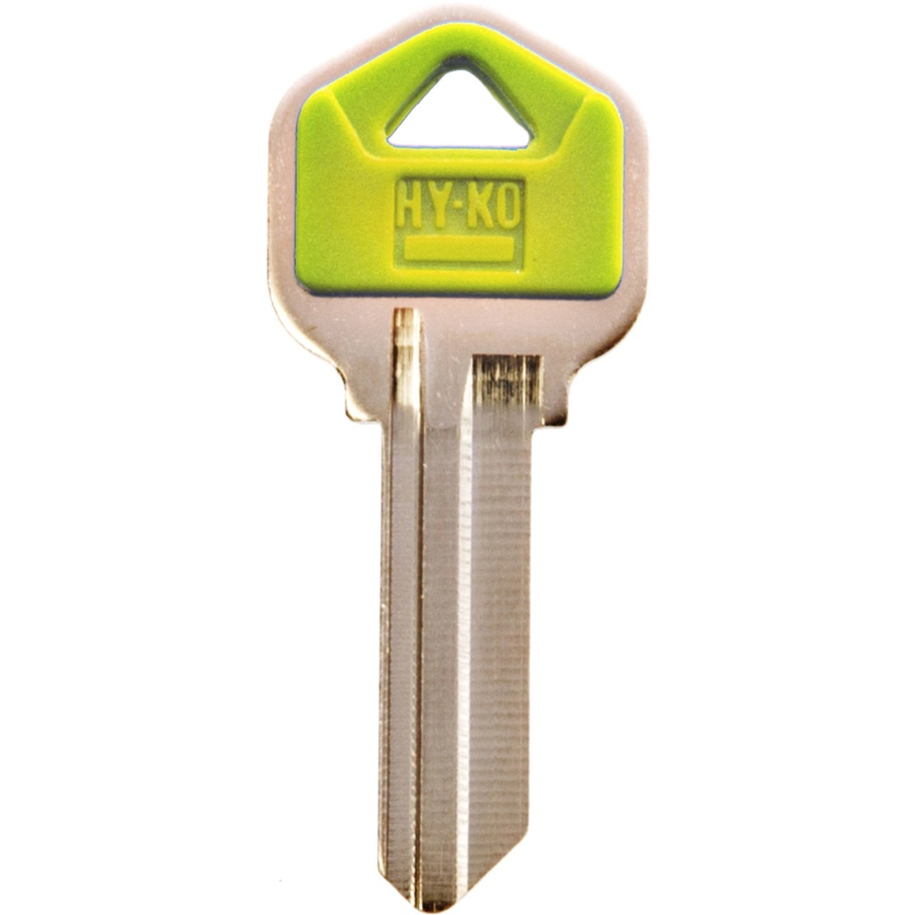 KW1PY KEYBLANK KWIKSET LCK YLW