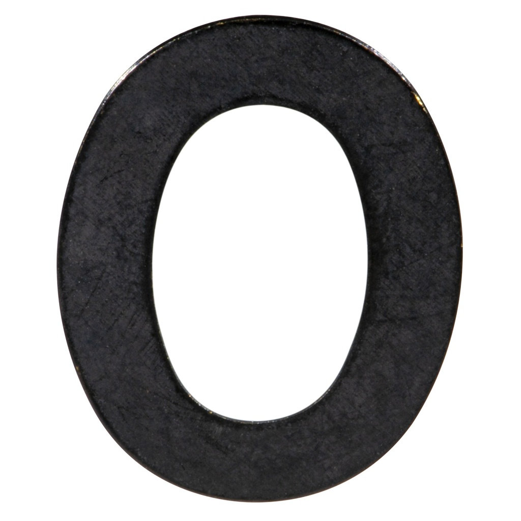 Oval TB Washer Black
