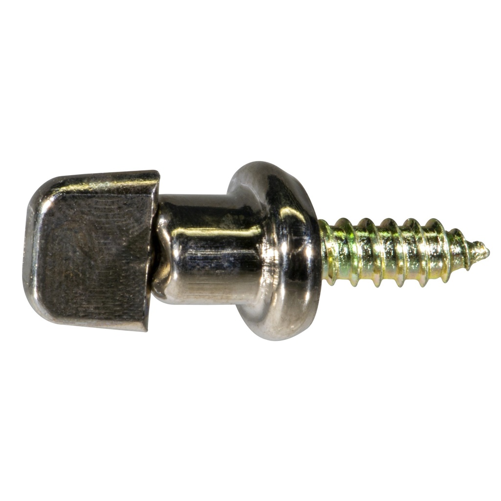 12x5/8 Stl Scr TB Singl Stud Ni