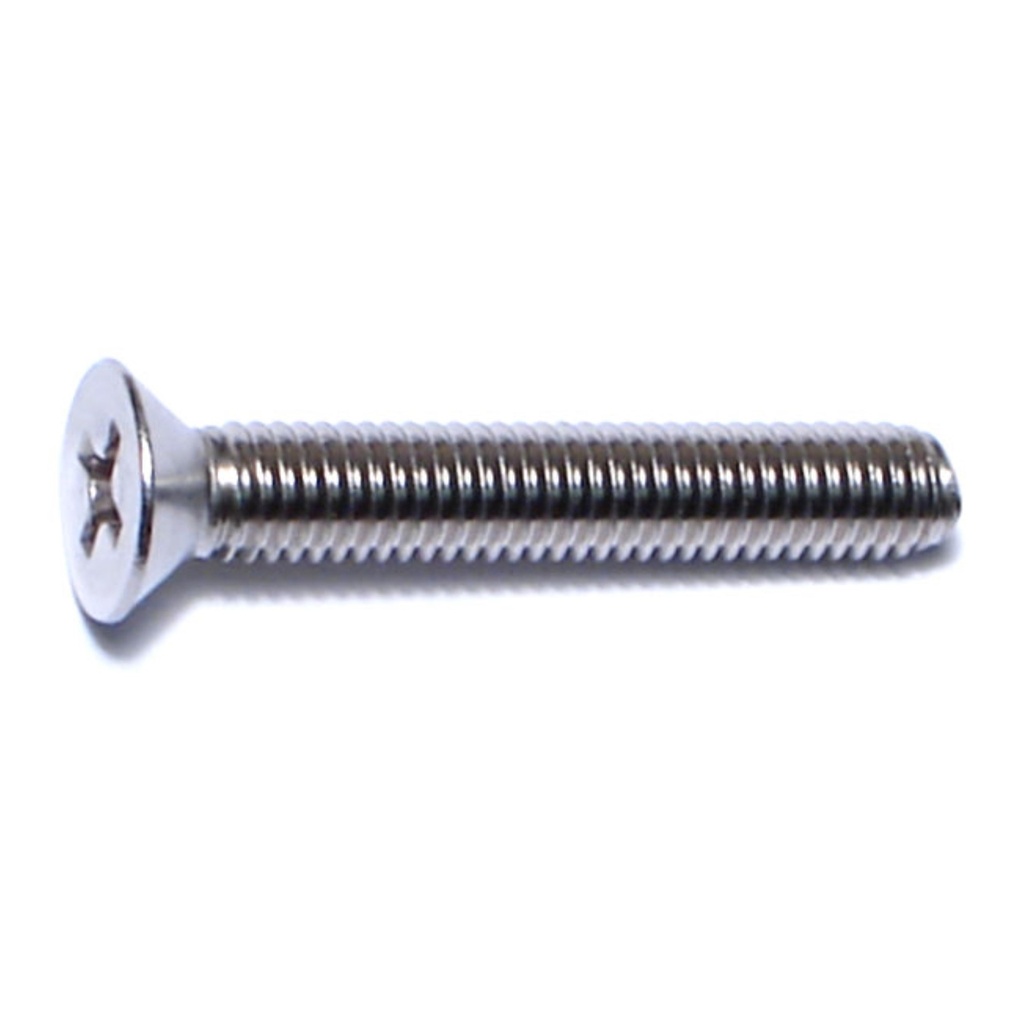 10-32 x 1-1/4 Ph Fl Mach Sc SS