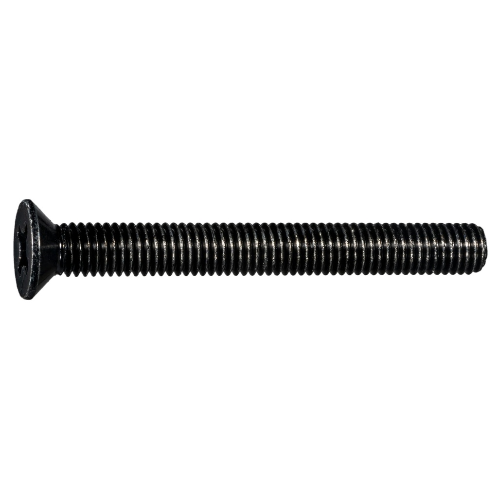 8mm-1.25 x70mmPh Flt MS Blk Zn