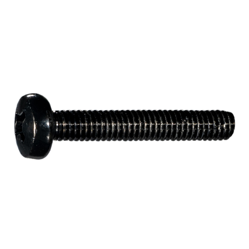 4mm-.7 x 25mmPh Pan MS Blk Zn