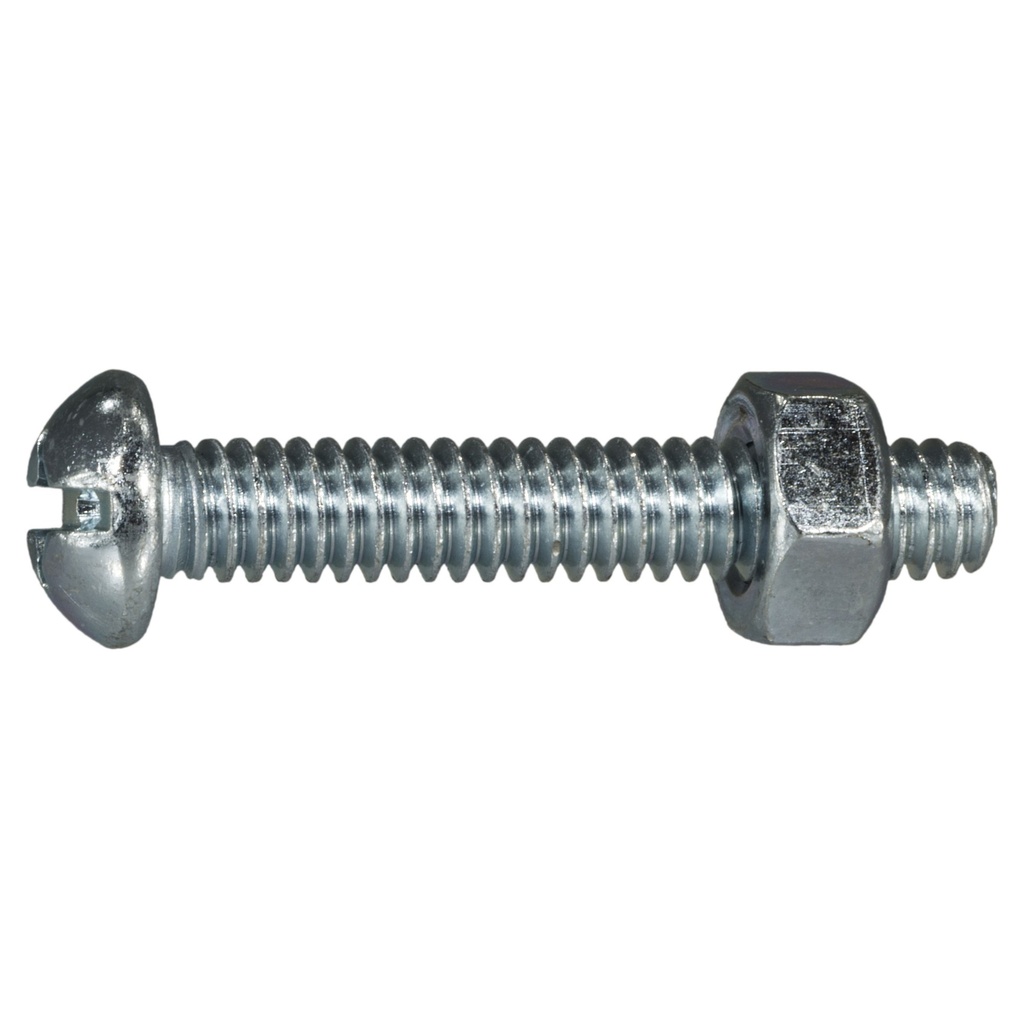 1/4-20 x 1-1/2Combo Rd Mach Zn