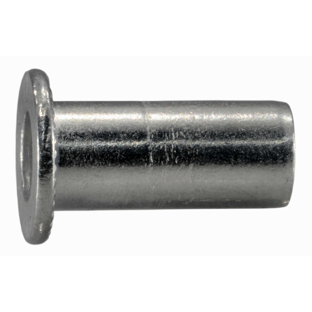6mm-1.0 x5mmBlnd Inst Nut Al