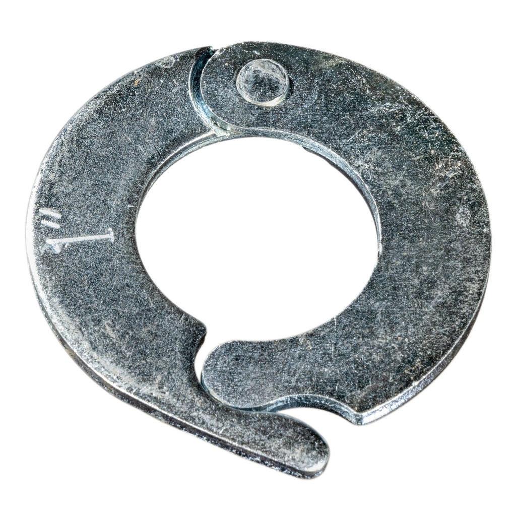 1" ID Snap Washer Zinc
