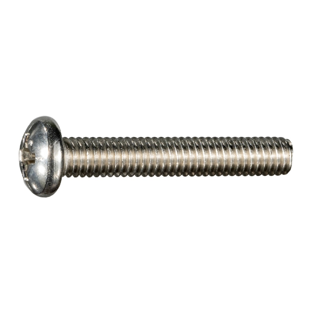 5/16-18 x 2 Ph Pan MS 316 SS