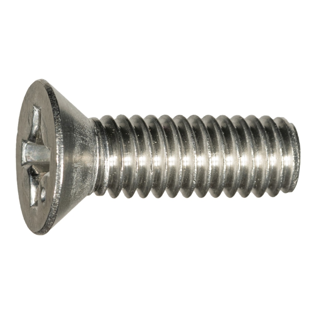 5/16-18 x 1 Ph Fl MS 316 SS