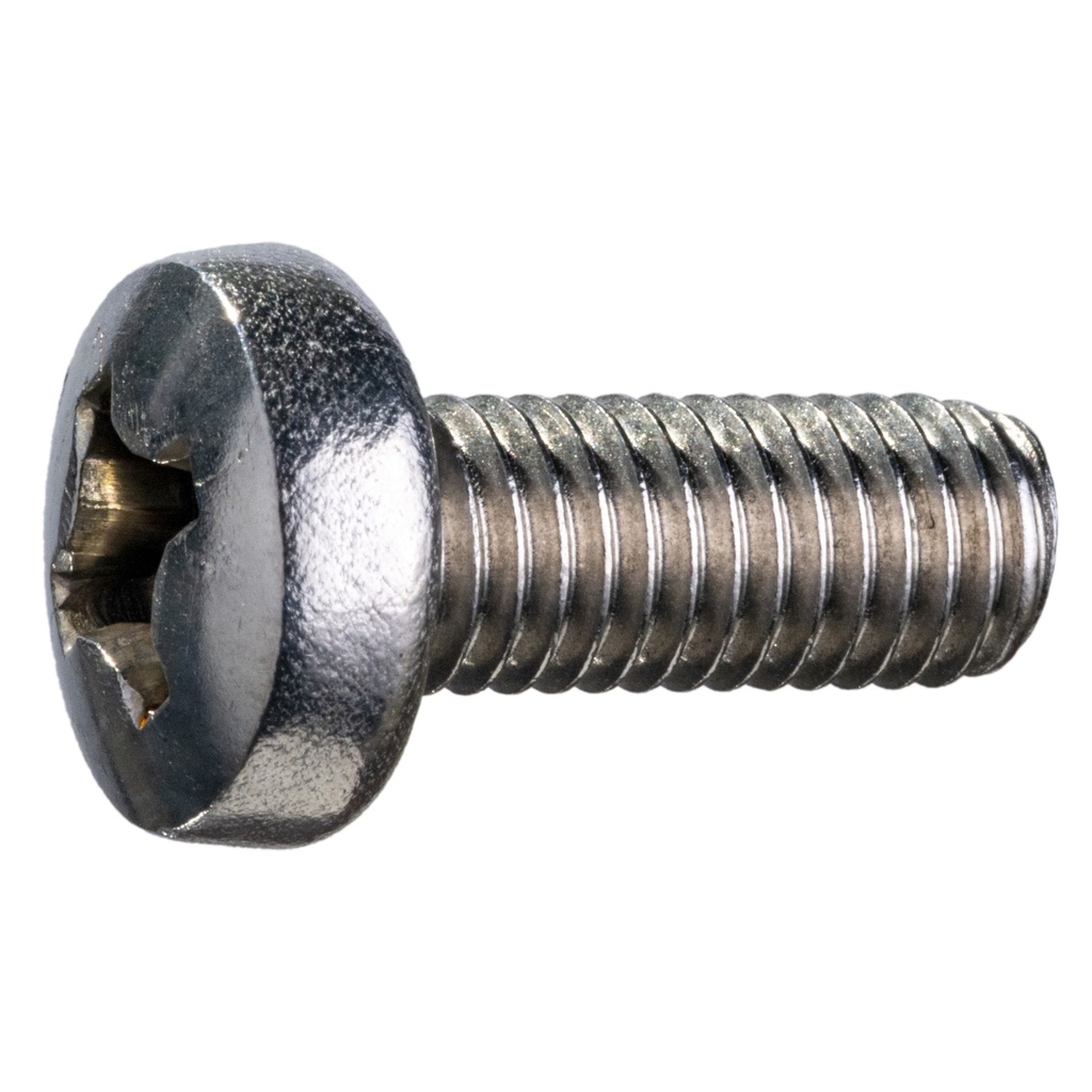 8mm-1.25x25mm Phil Pan MS SS