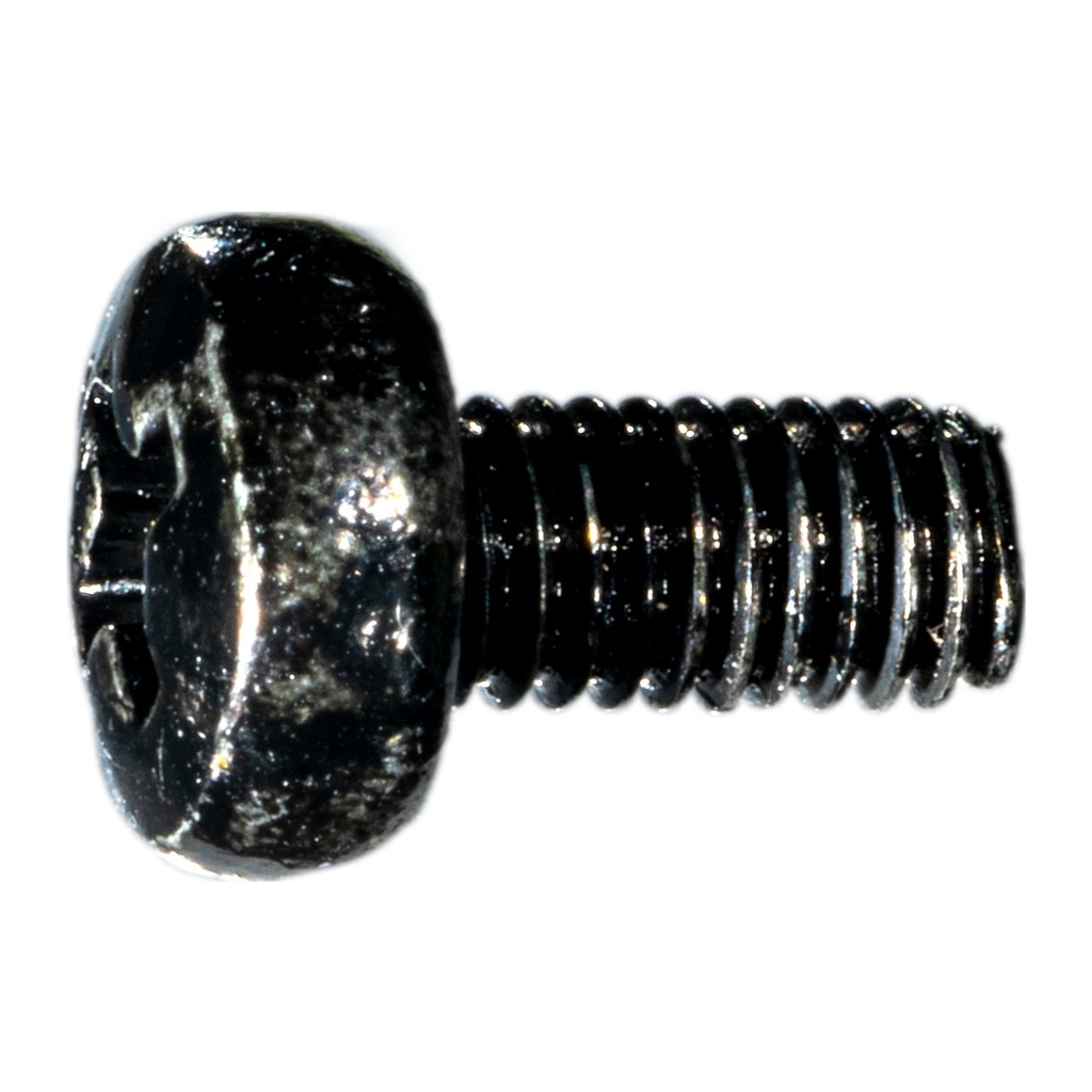 3mm-.5 x 6mm Ph Pan MS Blk Zn