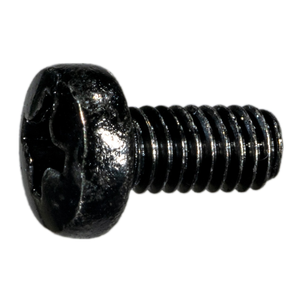 4mm-.7 x 8mm Ph Pan MS Blk Zn