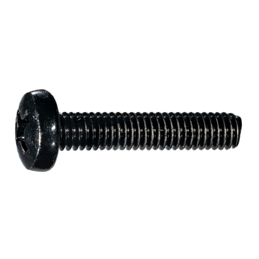 4mm-.7 x 20mm Ph Pan MS Blk Zn