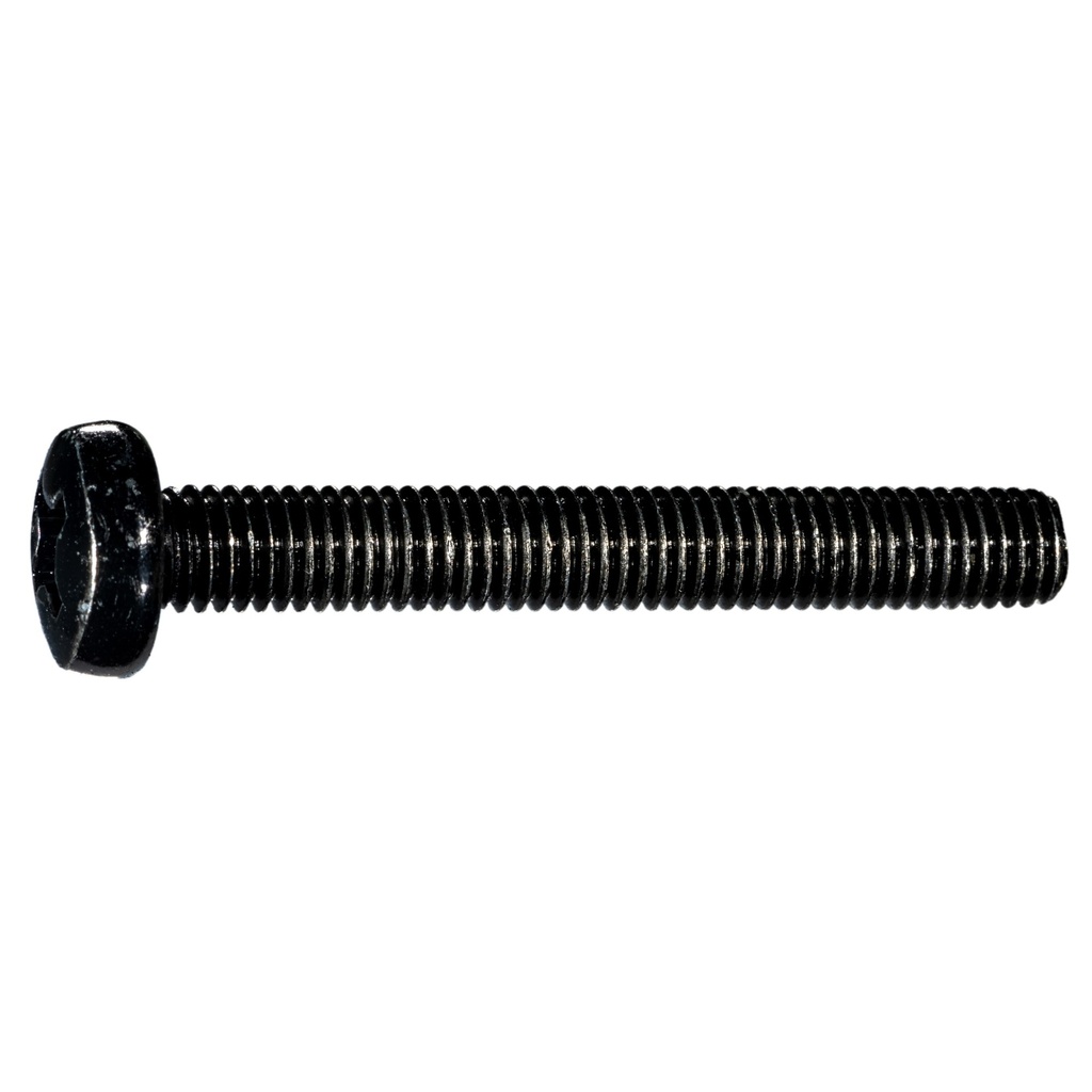 5mm-.8 x 40mm Ph Pan MS Blk Zn