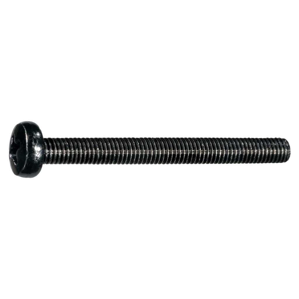 5mm-.8 x 50mm Ph Pan MS Blk Zn