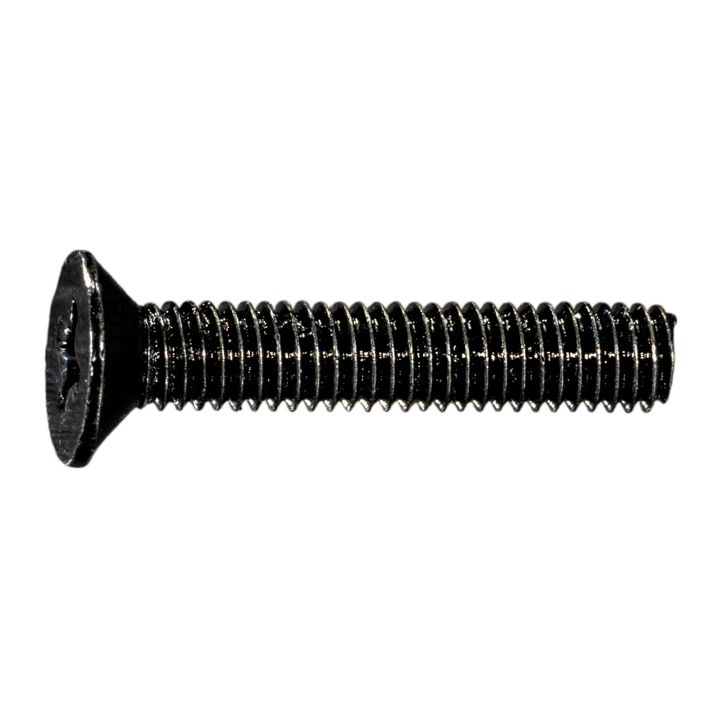 3mm-.5 x 16mm Ph Flt MS Blk Zn