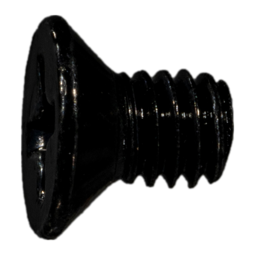 4mm-.7 x 6mm Ph Flt MS Blk Zn