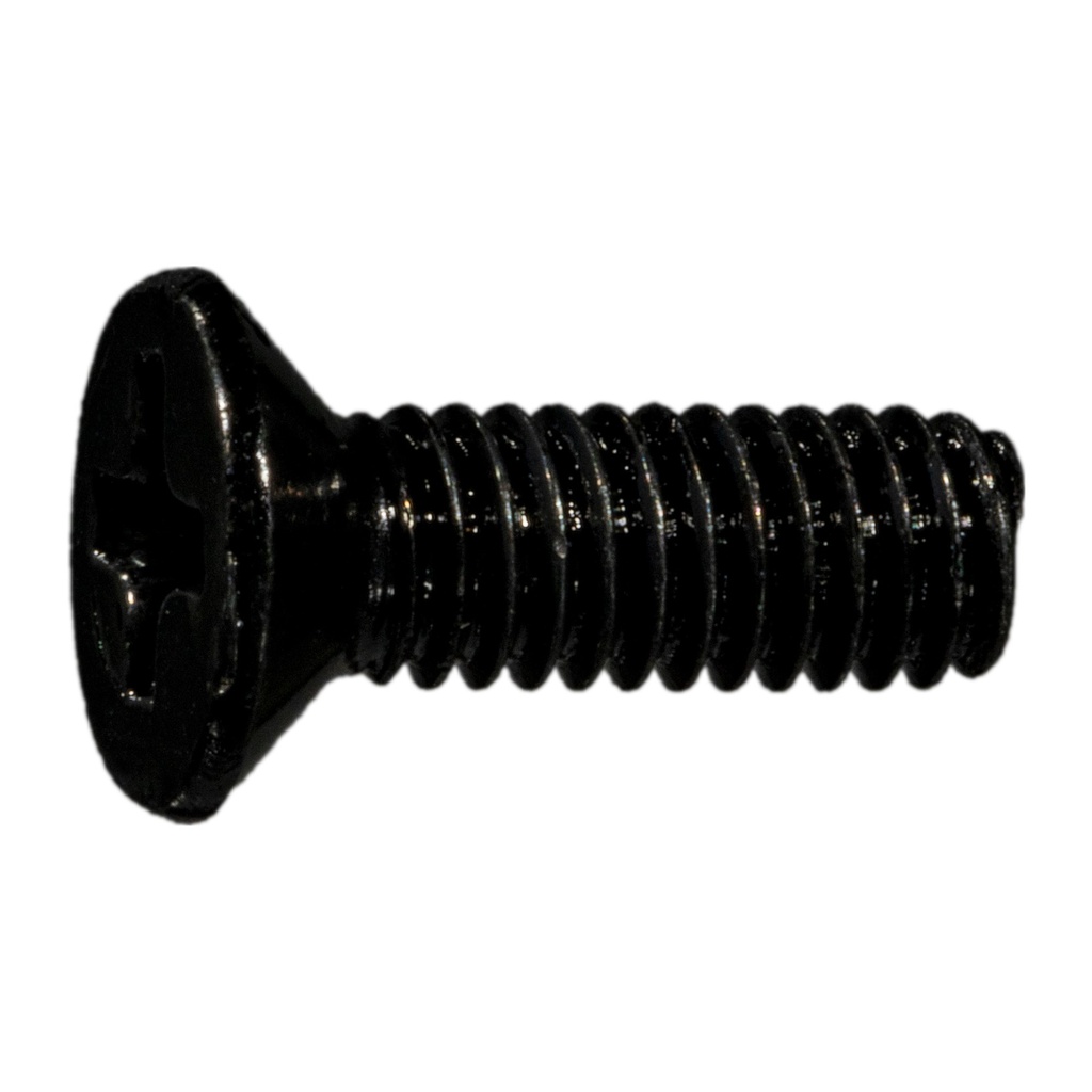 4mm-.7 x 12mm Ph Flt MS Blk Zn