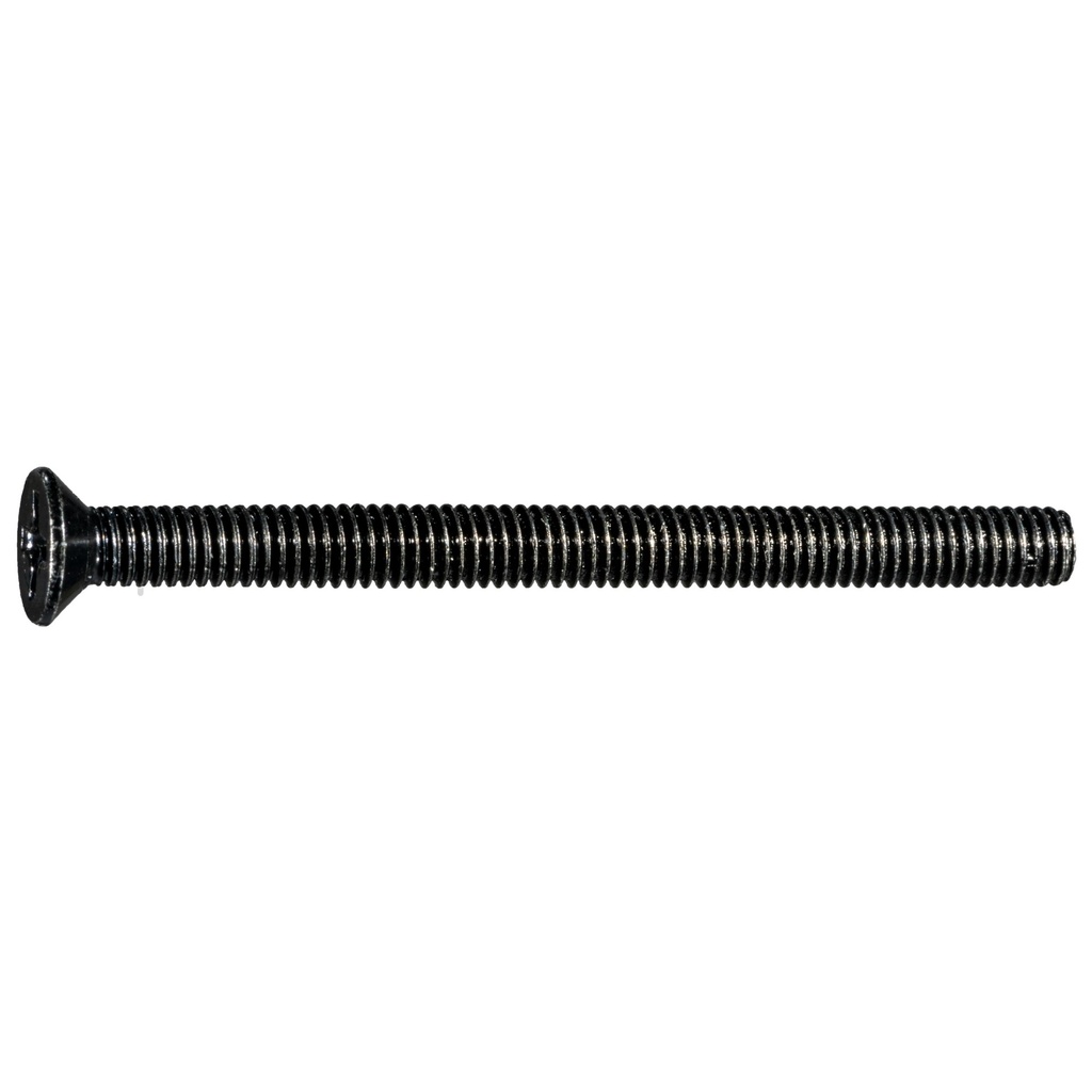 4mm-.7 x 50mm Ph Flt MS Blk Zn