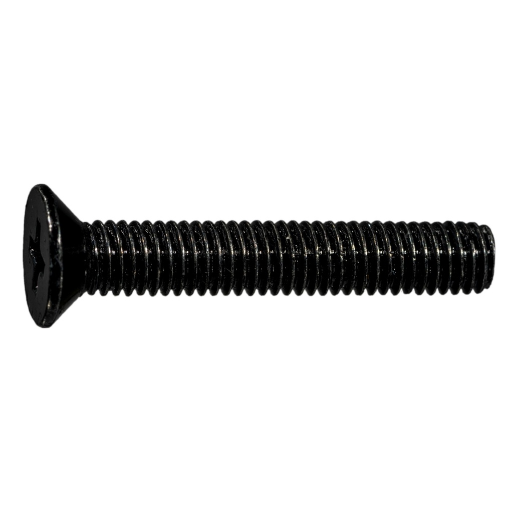 5mm-.8 x 30mm Ph Flt MS Blk Zn
