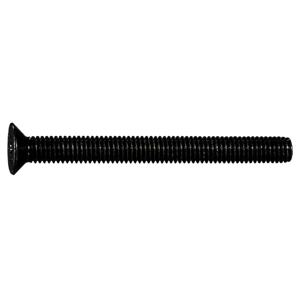 5mm-.8 x 50mm Ph Flt MS Blk Zn