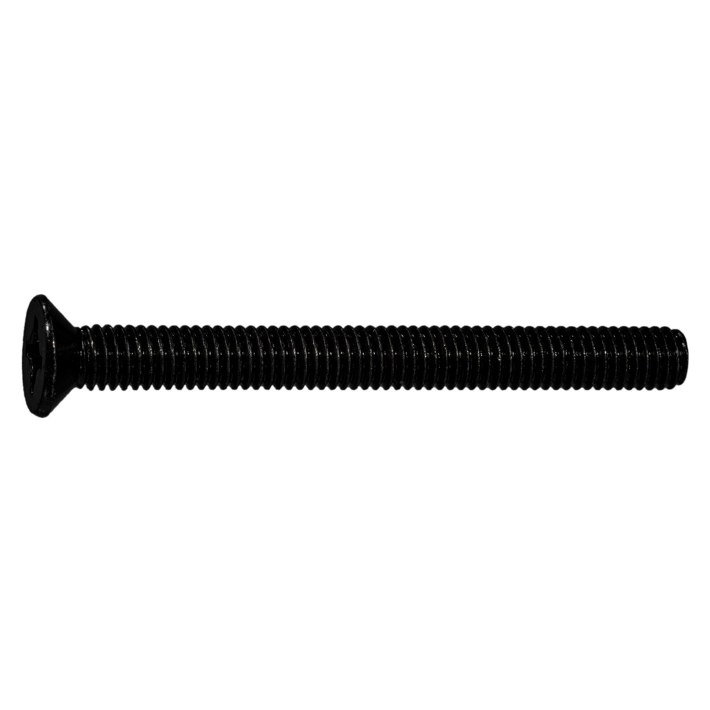 6mm-1.0 x 60mm Ph Flt MS Blk Zn