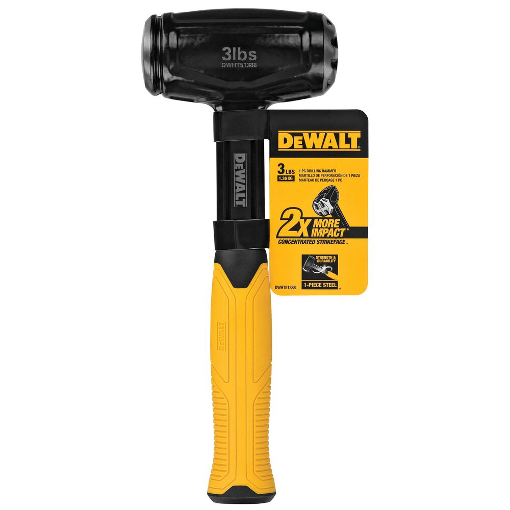 3LB 1PC STEEL DRILLING HAMMER