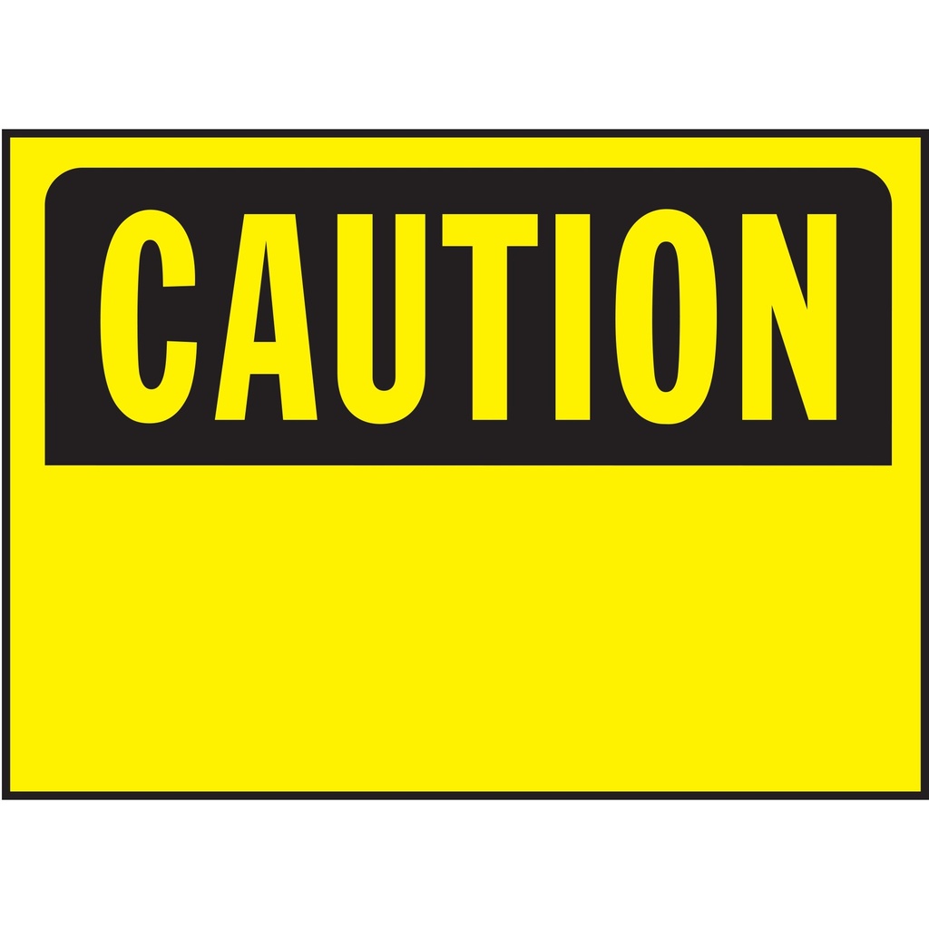 CAUTION (BLANK)