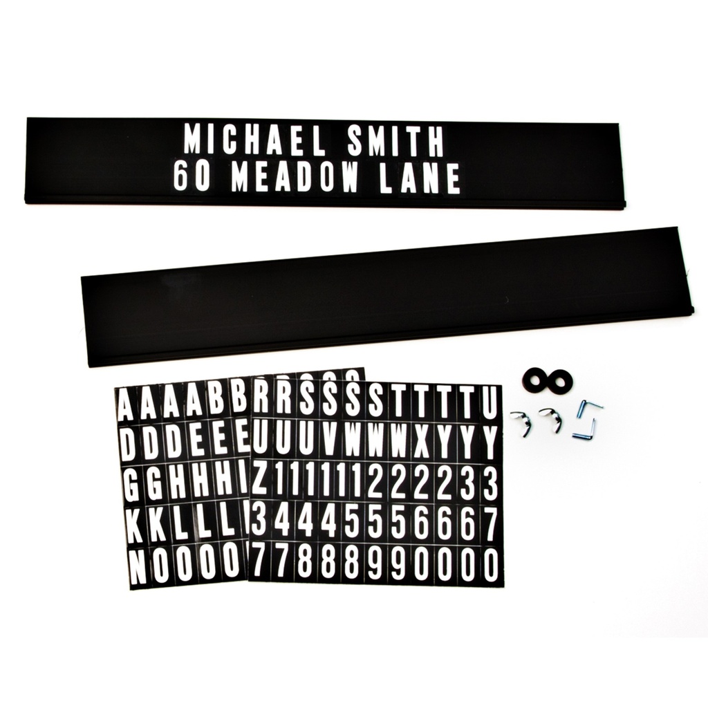 MAILBOX NAME/ADDRESS KIT