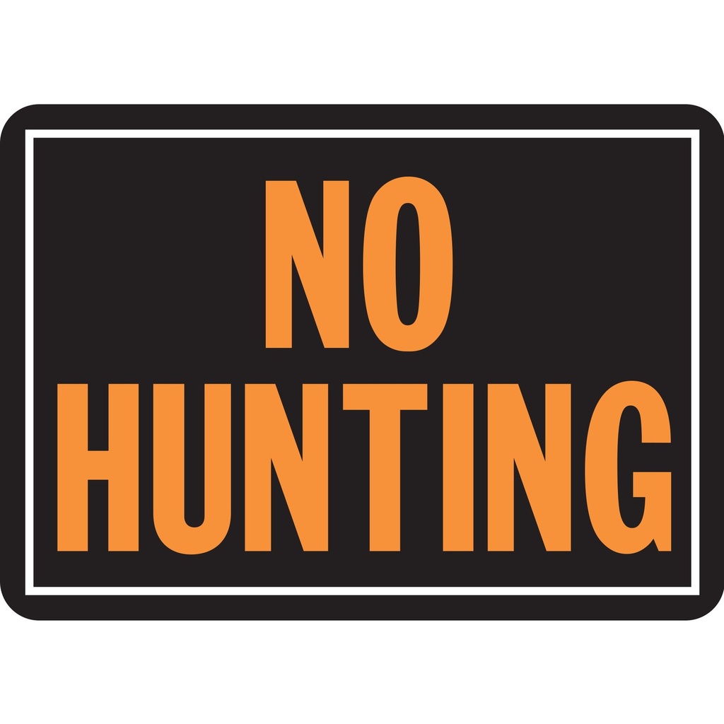 NO HUNTING