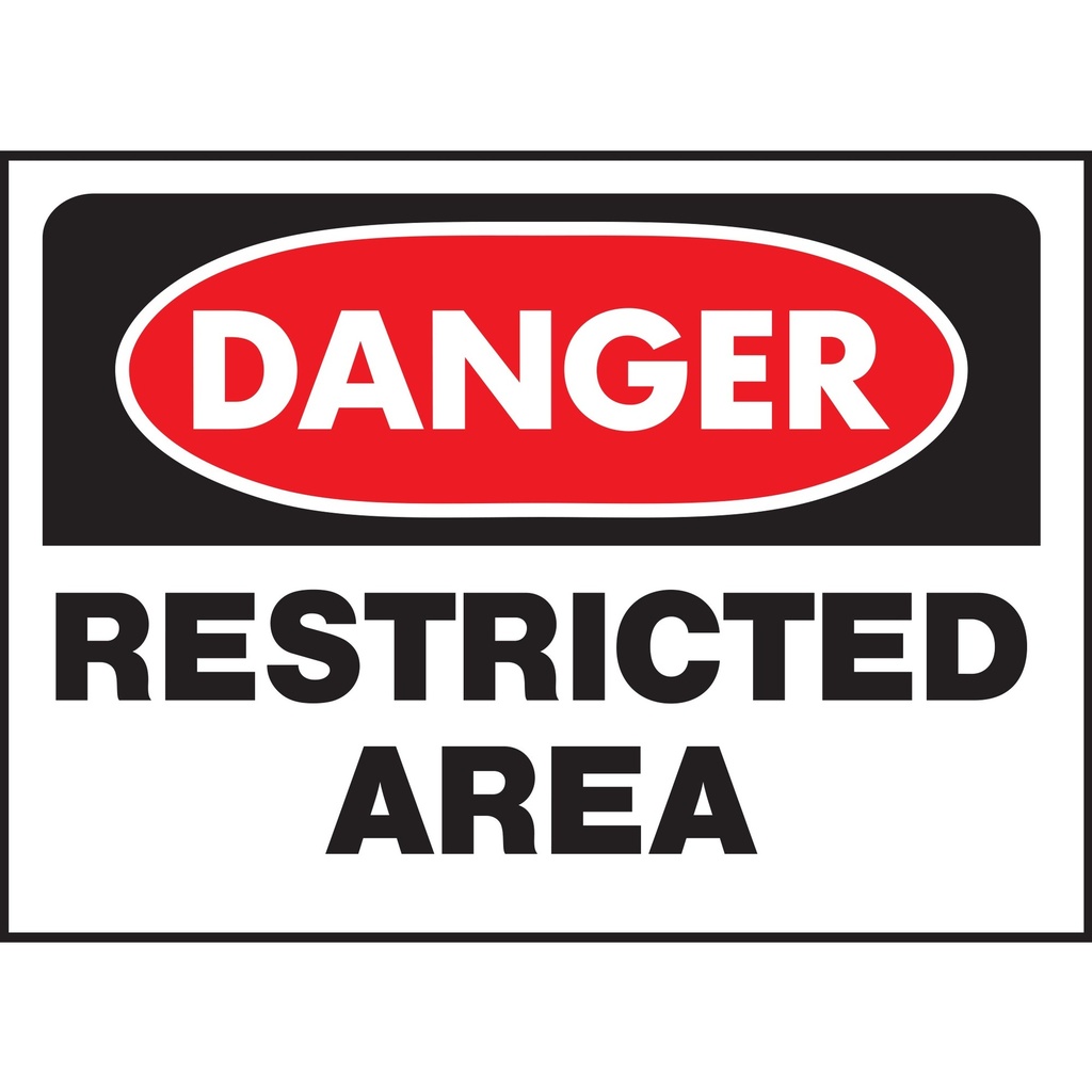 DANGER RESTRICTED AREA
