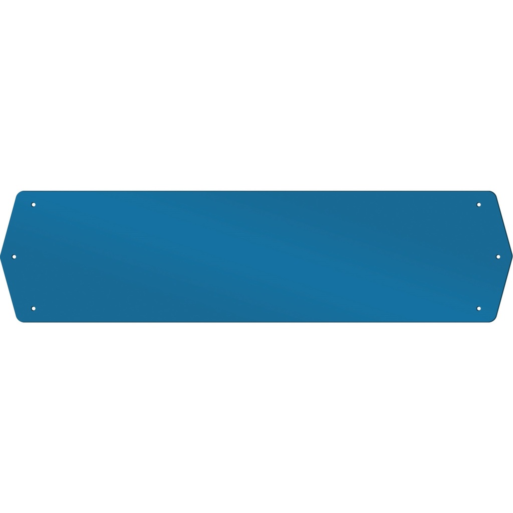 911 ADDRESS PLATE-BLUE