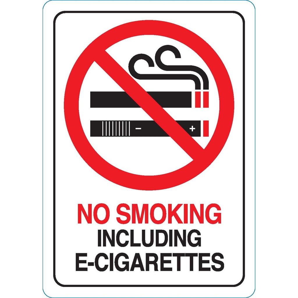 NO SMOKING INCLUDING E-CIG