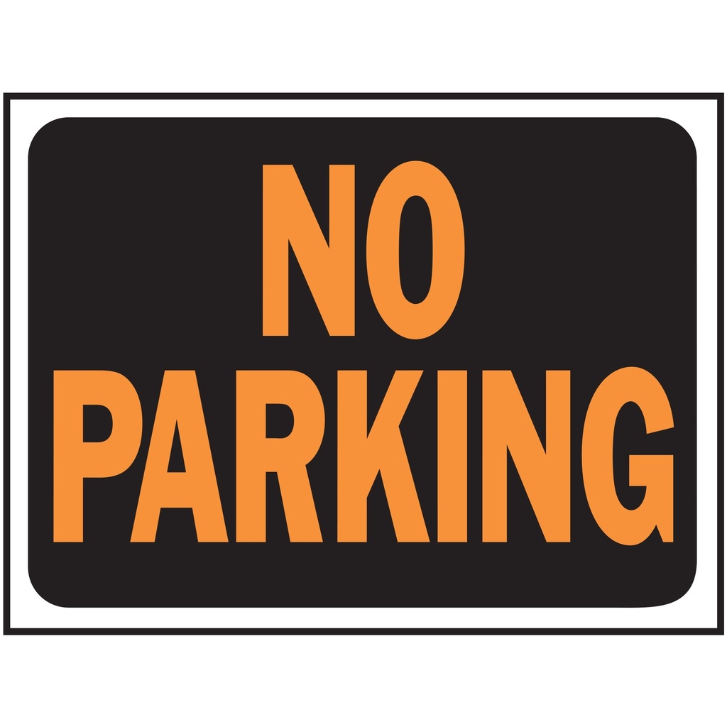 NO PARKING