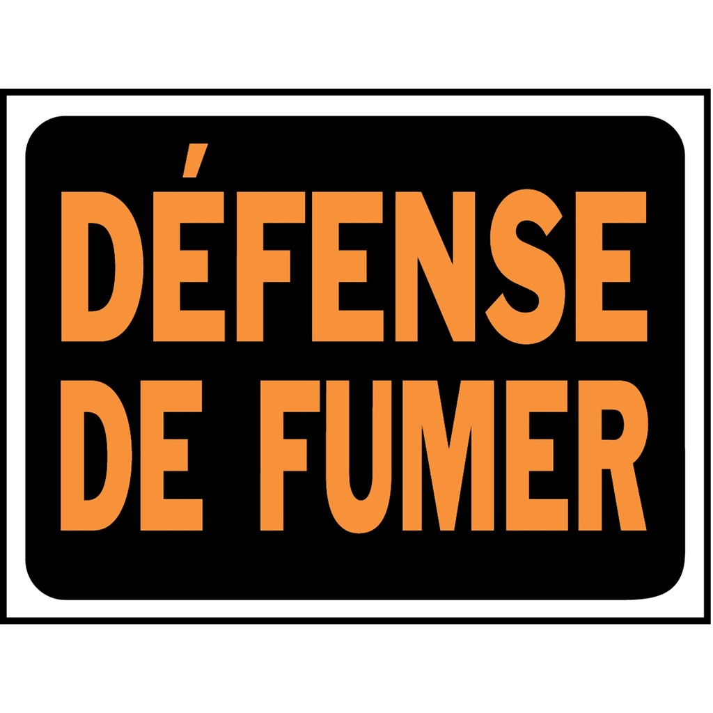 DEFENSE DE FUMER
