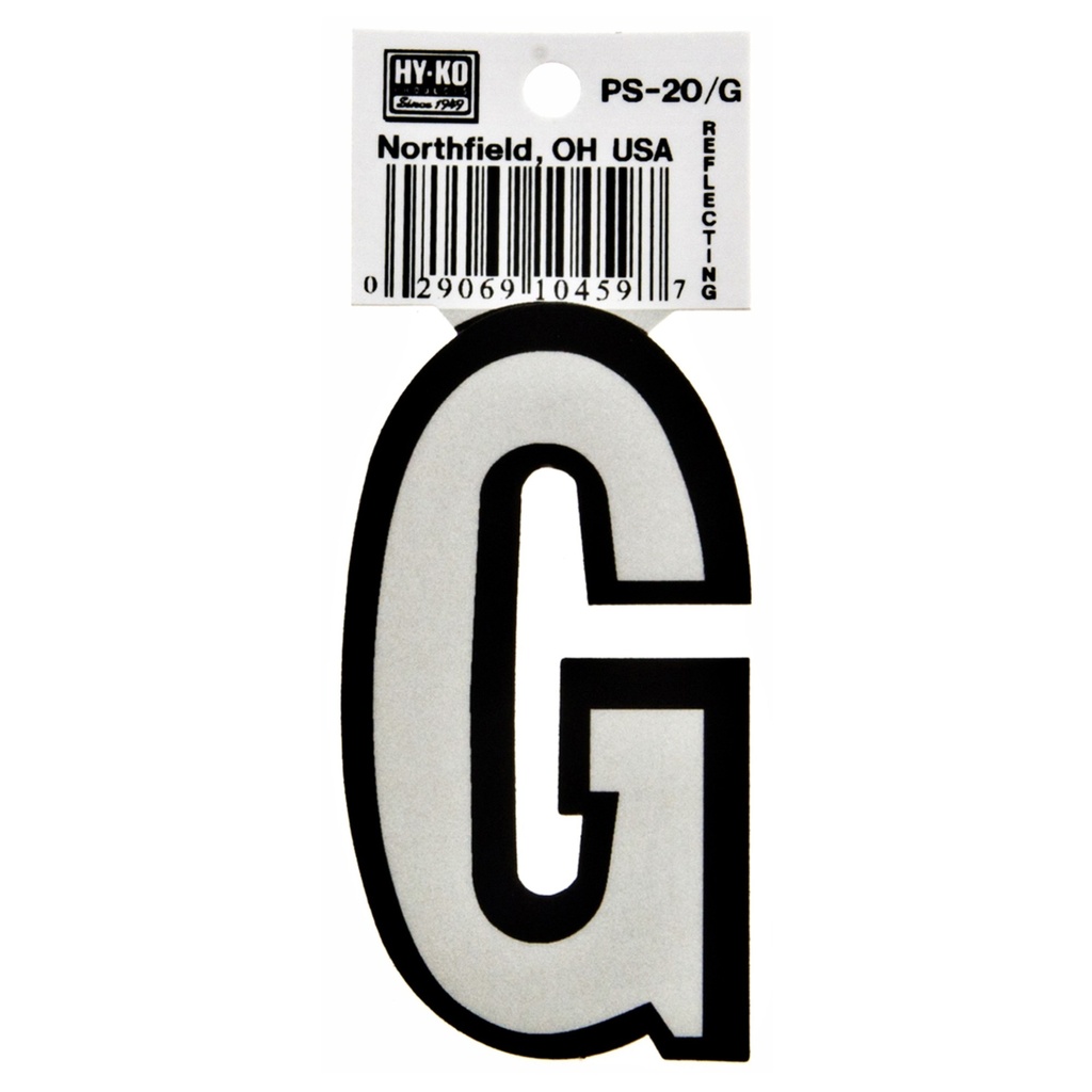 3.25IN BOAT LTR G