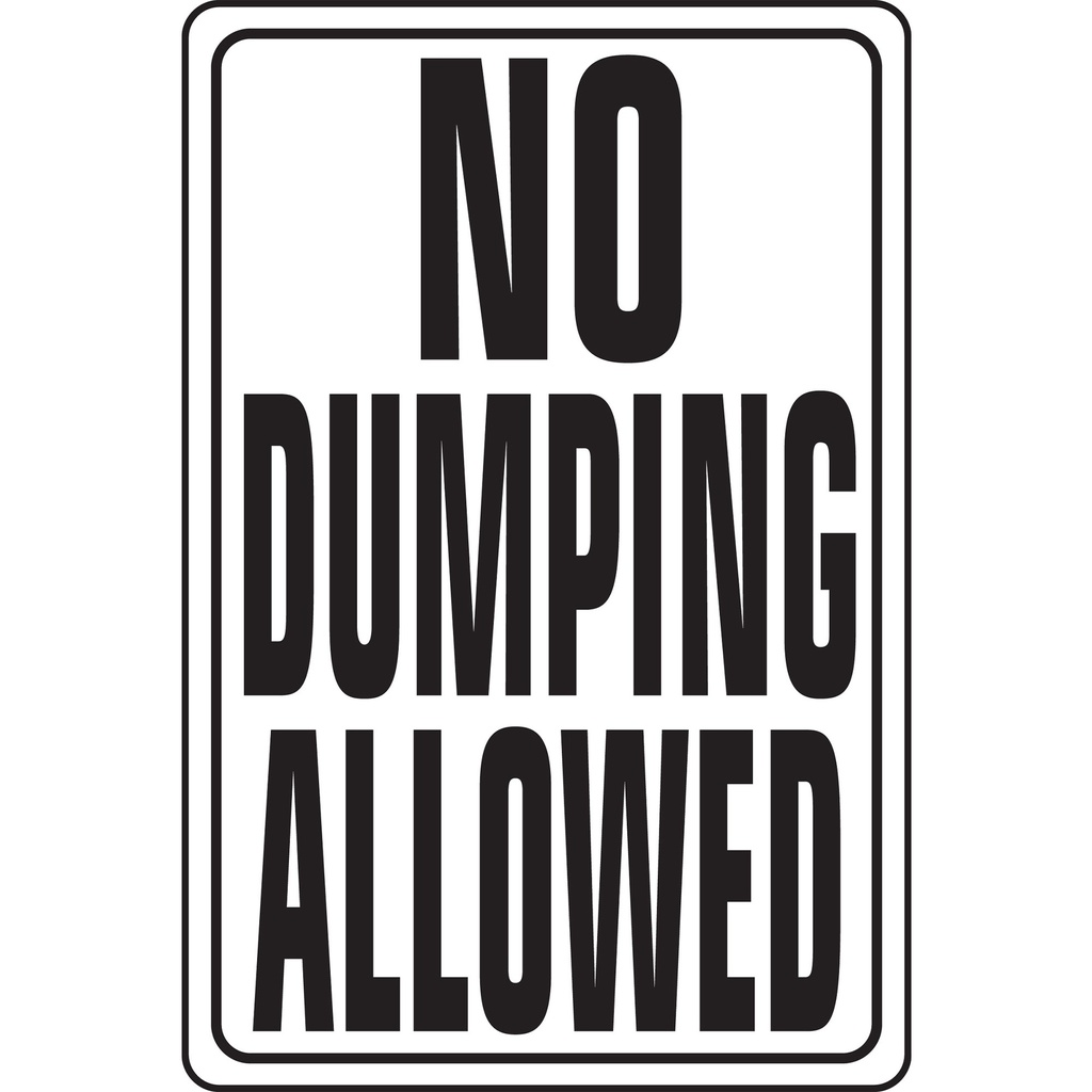 NO DUMPING