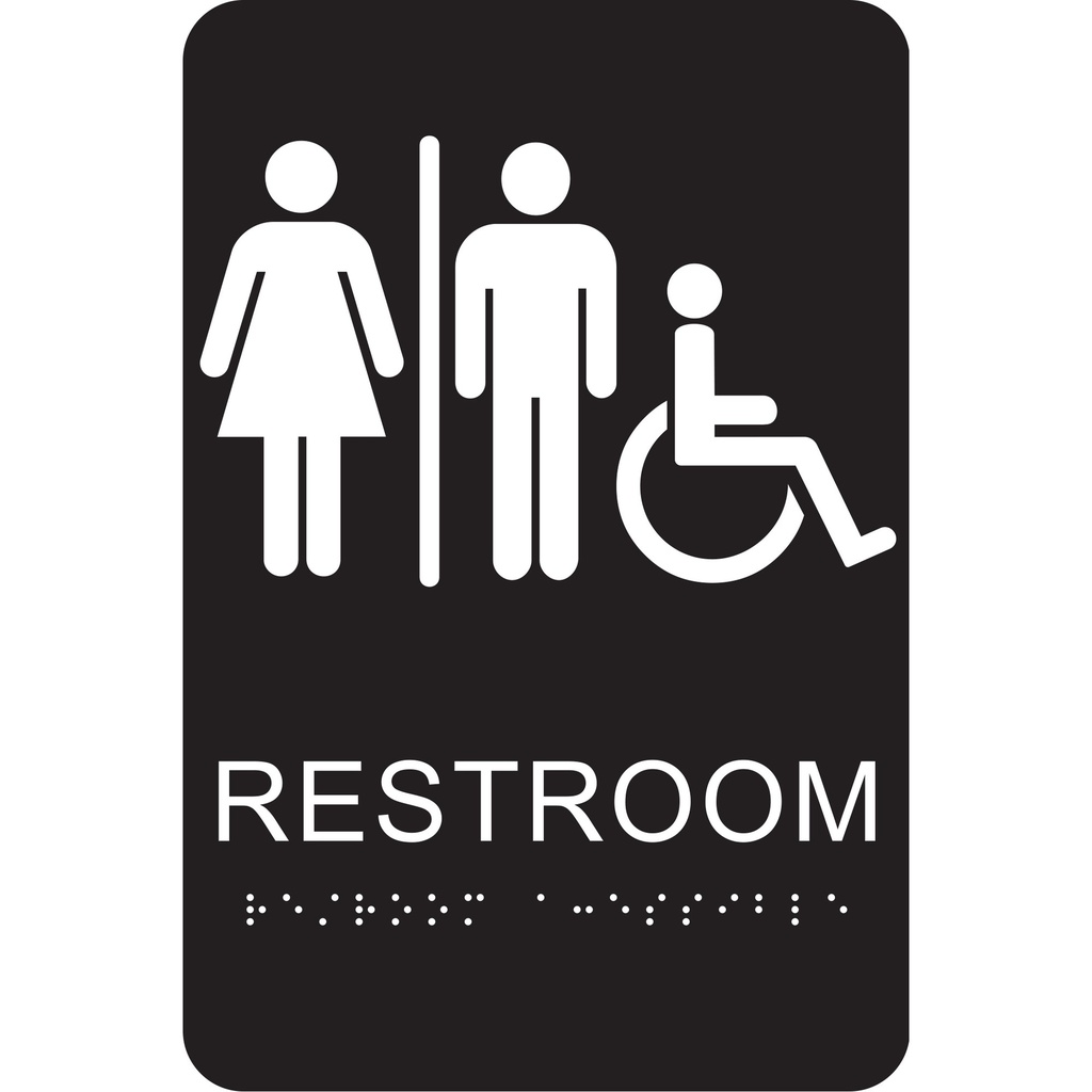 BRAILLE RSTRMS HANDICPD ACCSBL