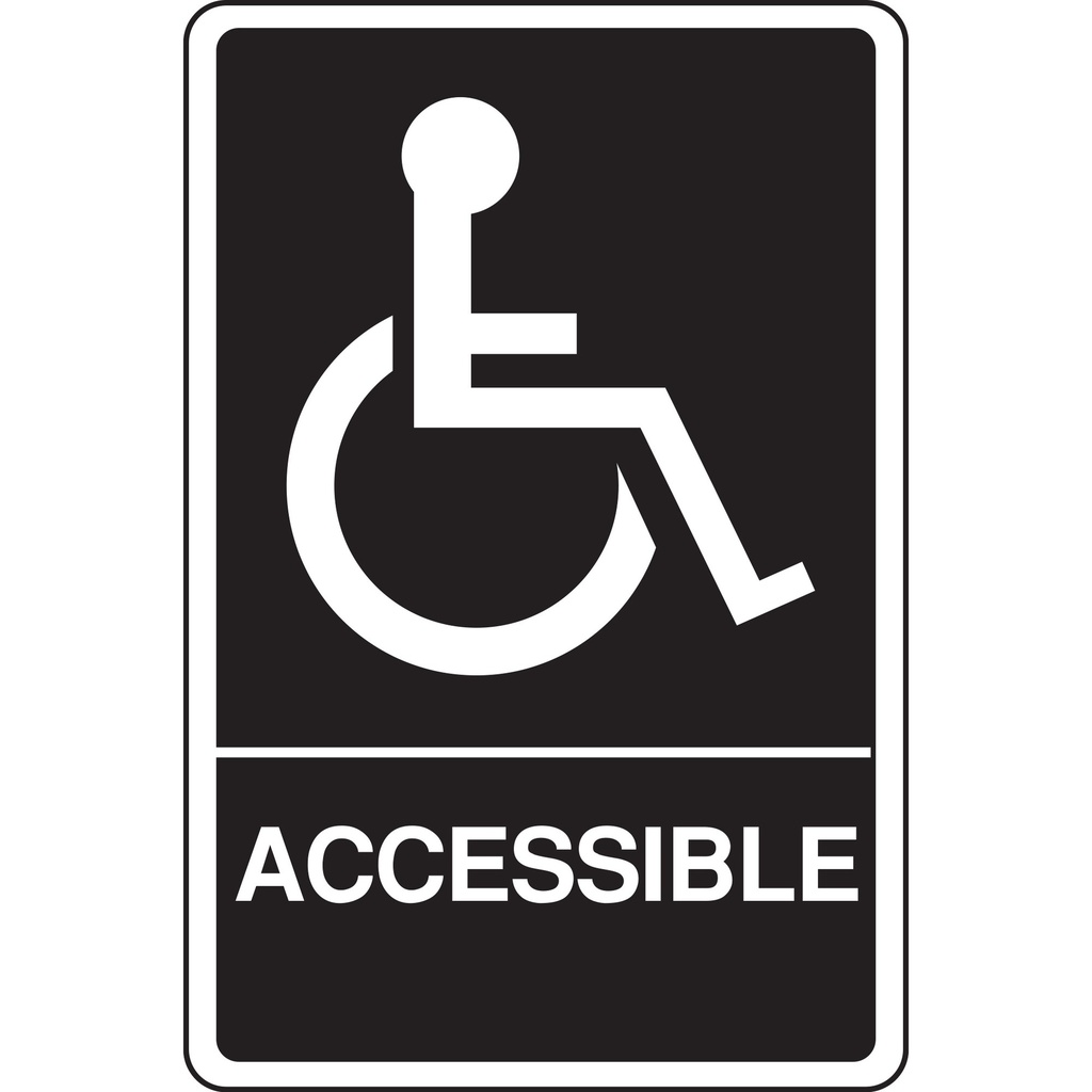 BRAILLE HANDICAPPED ACCSBLE