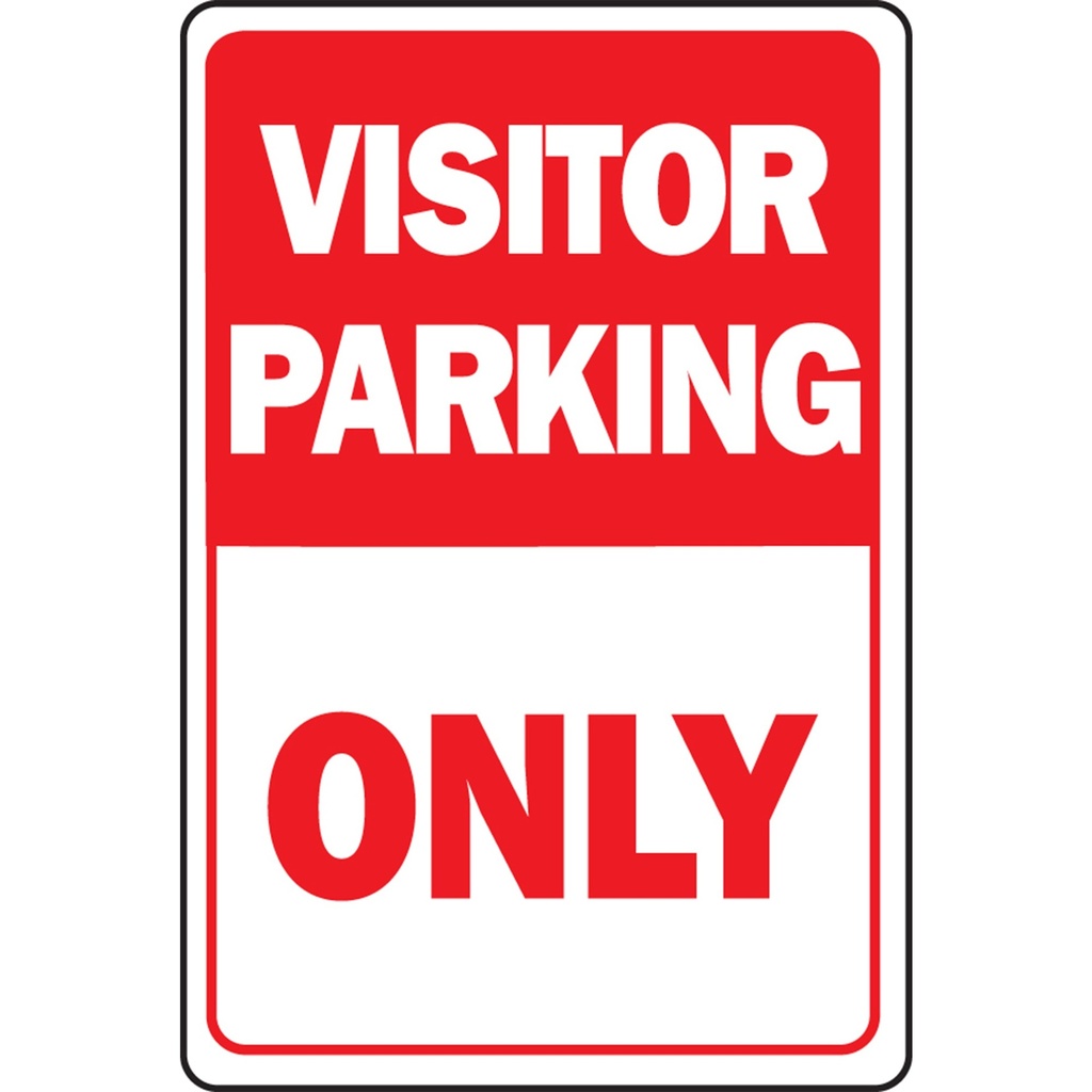 VISITOR PARKING ONLY