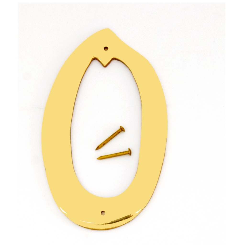 4IN DECORATIVE BRASS NBR 0