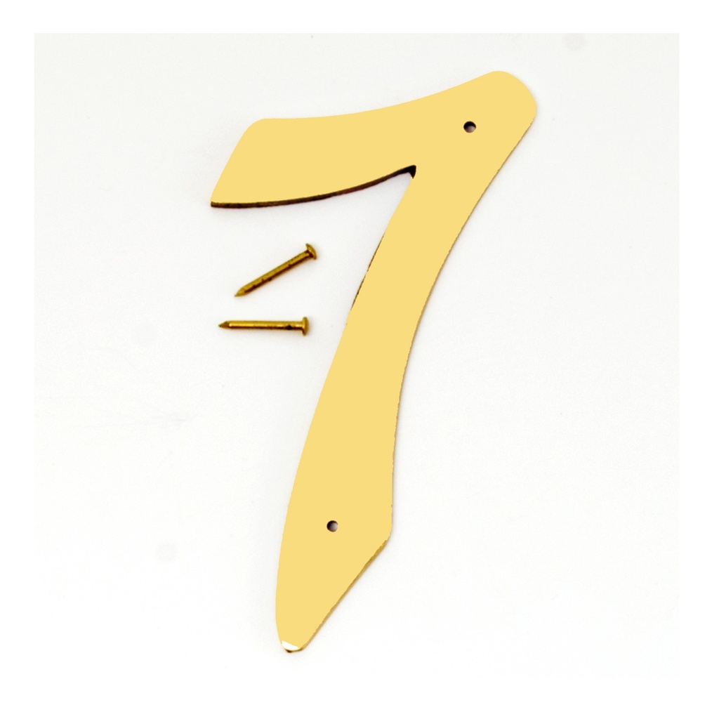 4IN DECORATIVE BRASS NBR 7