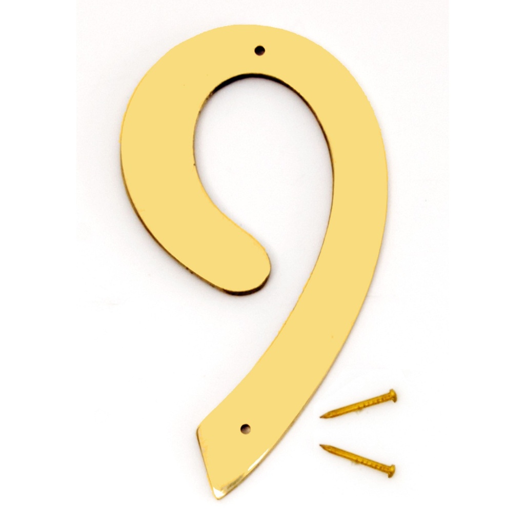 4IN DECORATIVE BRASS NBR 9