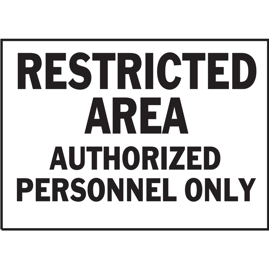 RESTRICTED AREA AUTH PERSONNEL