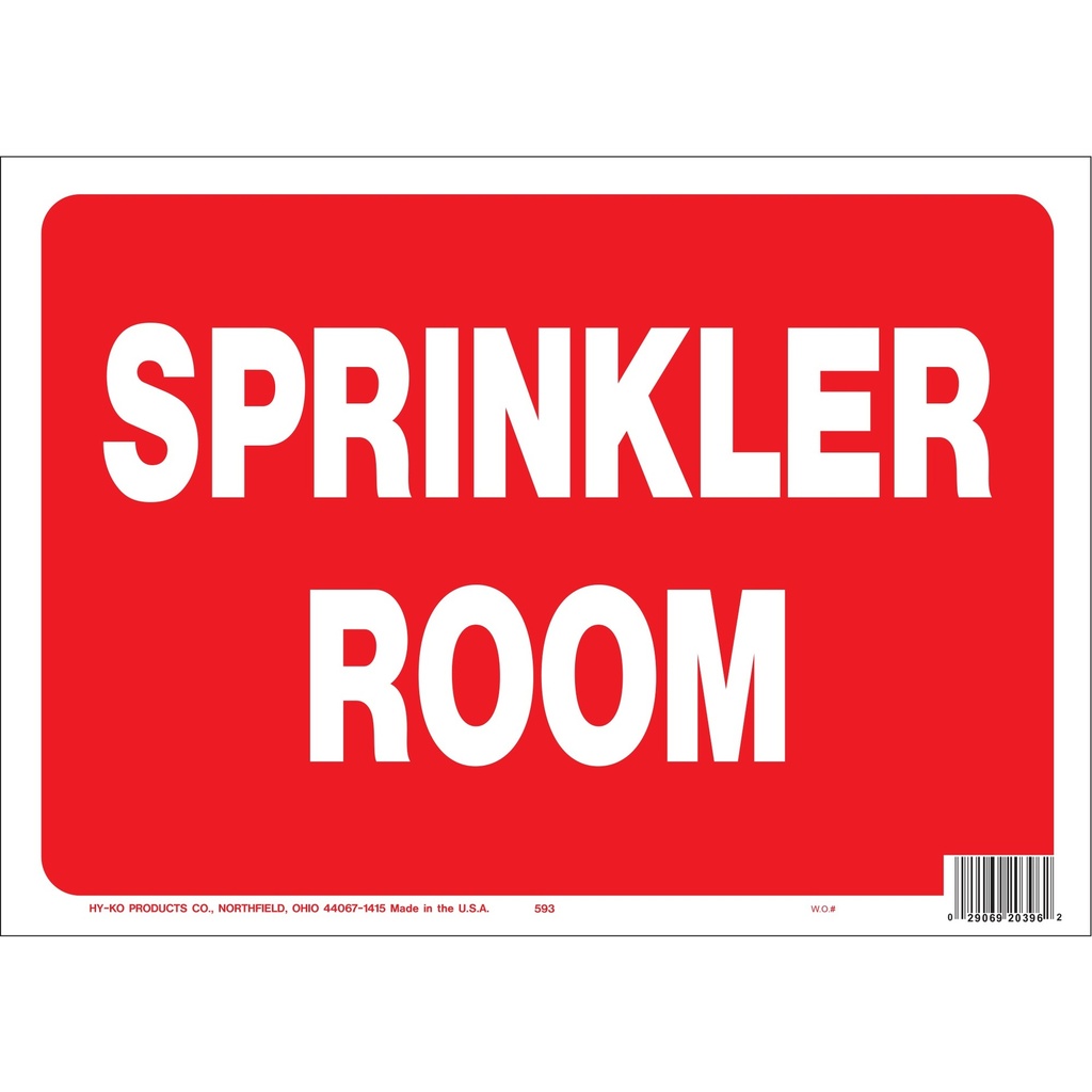 SPRINKLER ROOM