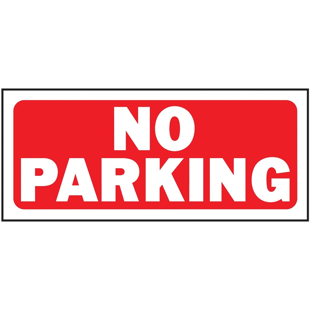 NO PARKING