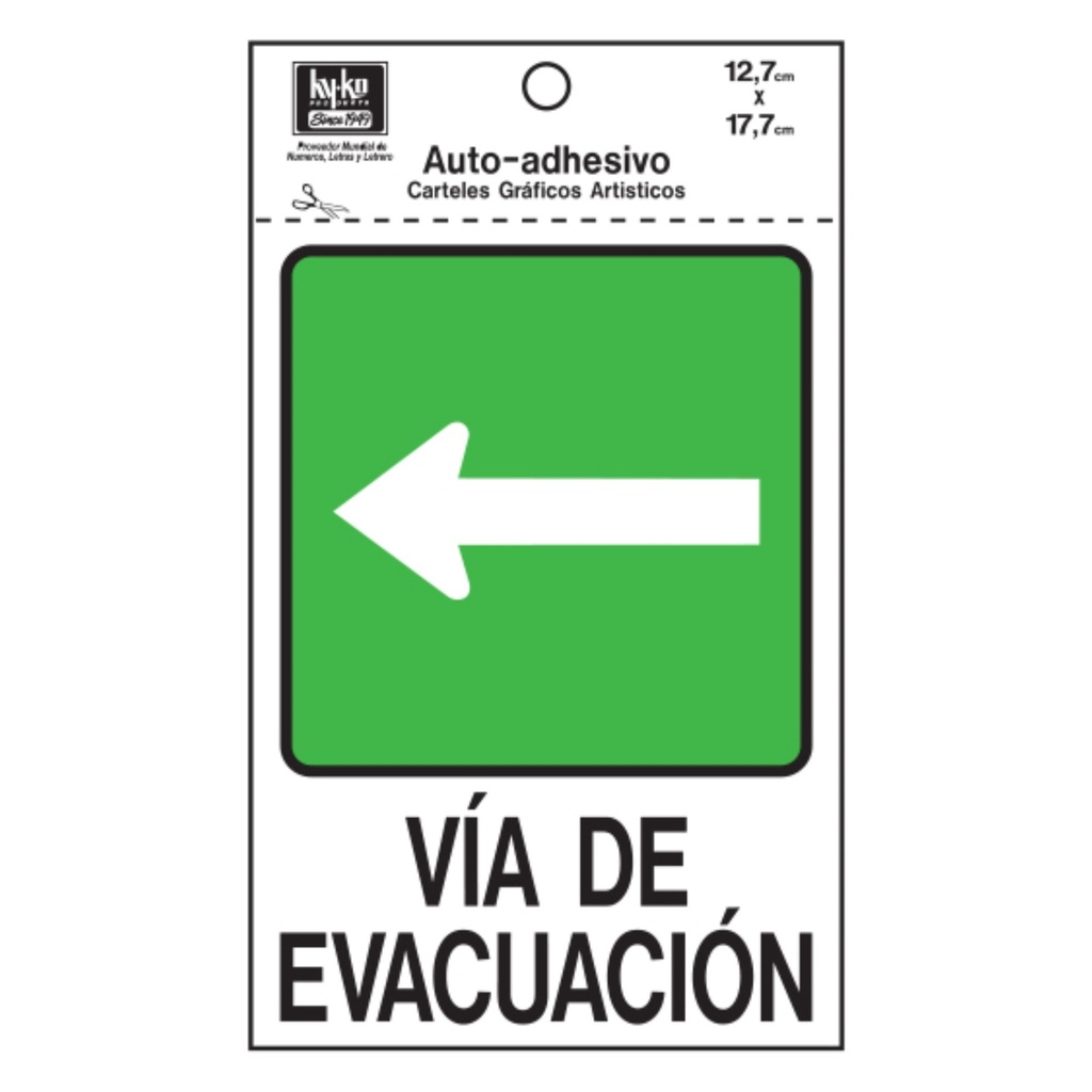 VIA DE EVACUACION (IZQUIERDO)L