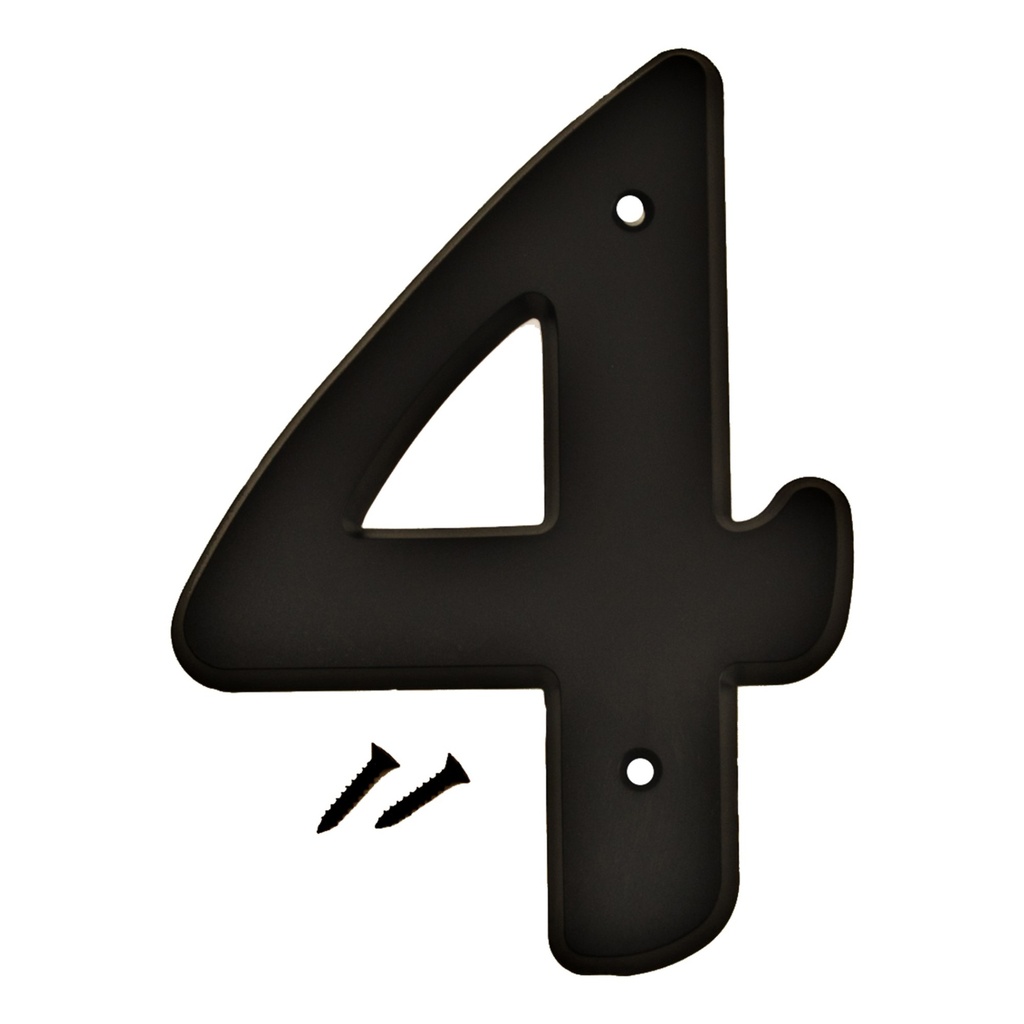 6IN BLACK PLASTIC NBR 4